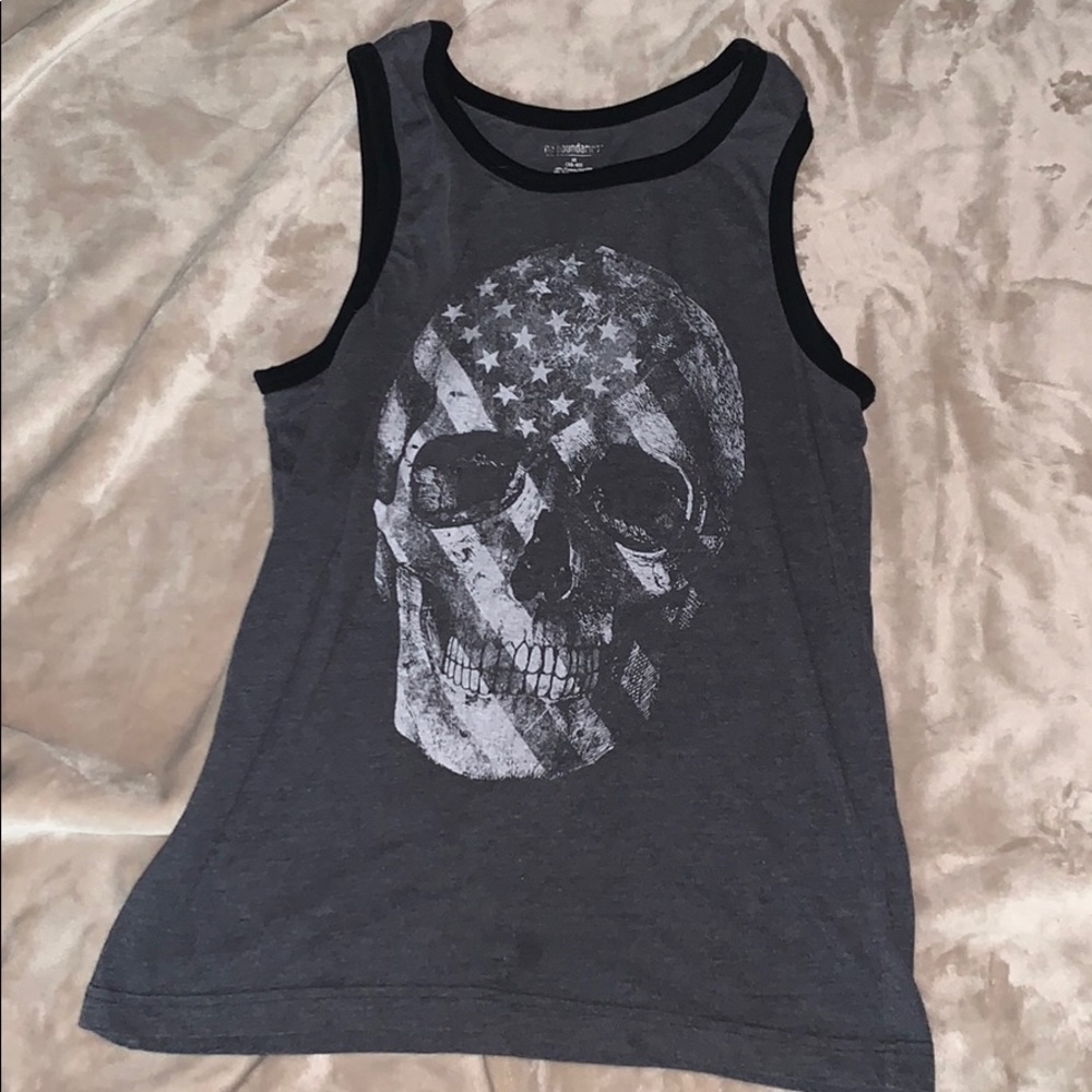 Men’s Skull Patriot Tanktop
